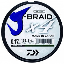 DAIWA J BRAID X4 MT.135 GREEN 